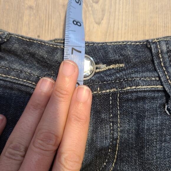 Bb couture size 5 juniors skinny jeans with rhinestone pockets - Picture 8 of 9